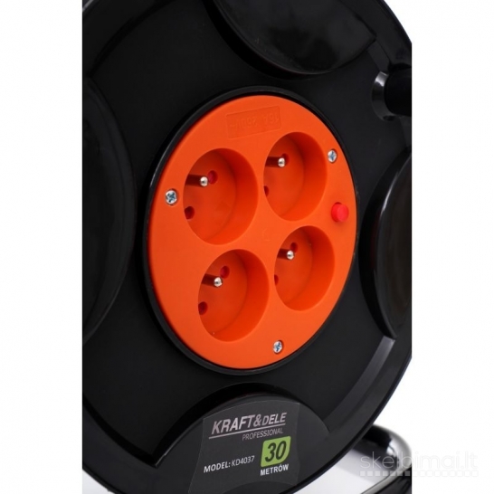 Prailgintojas su rite 30m + 20w LED šviestuvas