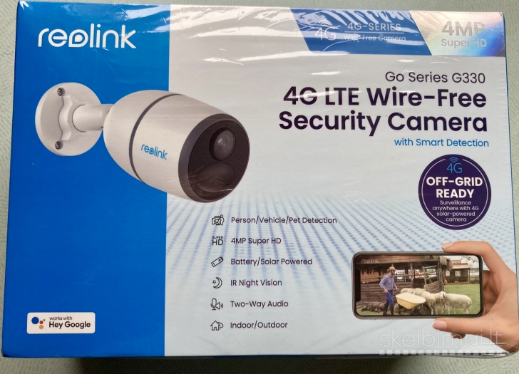 Saugos Vaizdo Kamera Reolink Go Series G330