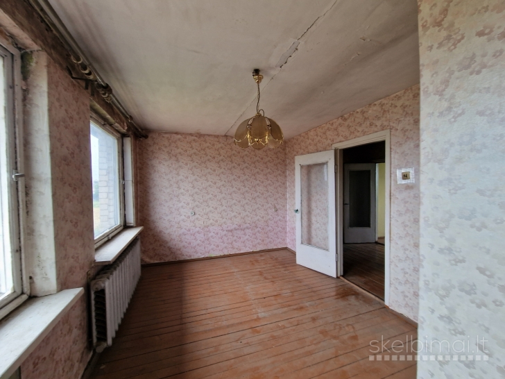 PARDUODAMAS 3 KAMBARIŲ BUTAS GIRDŽIŲ KM. JURBARKO RAJ