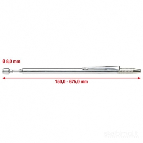 Magnetas teleskopinis 0,5 kg x 650 mm, KS Tools