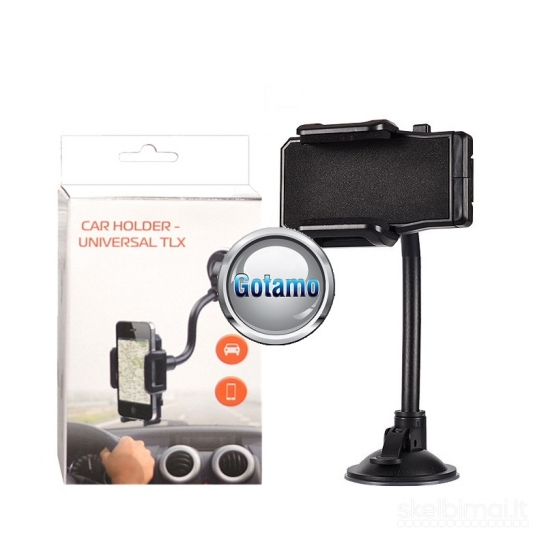 190 Prie stiklo tvirtinamas auto laikiklis telefonui Snake WWW.GOTAMO.LT
