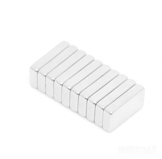 Plokštelinis magnetas 10 x 5 mm, 10 vnt. KD11834