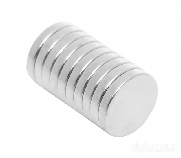 Cilindriniai universalūs magnetai 9 mm, 10 vnt. KD11835