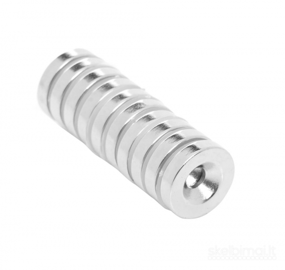 Žiediniai magnetai 14×3 mm, 10 vnt. KD11833