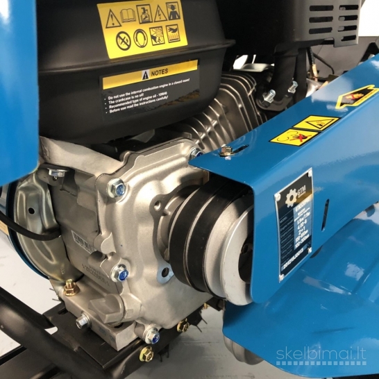 Benzininis motoblokas GTM 320PRO 7,5 AG + PILNAS KOMPLEKTAS DOVANŲ