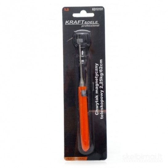 Teleskopinis magnetinis griebtuvas 2,25 kg / 62 cm KD10191