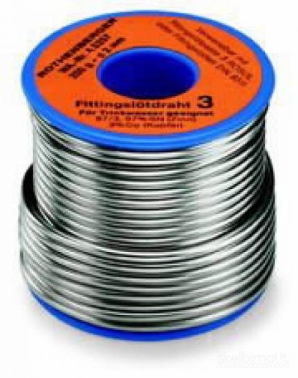 Minkšto litavimo viela ROSOL 3 2mm 250g, Rothenberger
