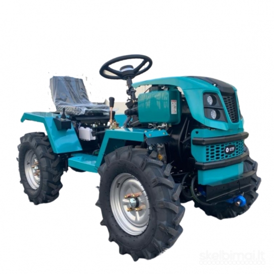 4x4 Mini traktorius GTM 20HP Dyzelinas/Benzinas