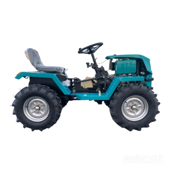 4x4 Mini traktorius GTM 20HP Dyzelinas/Benzinas