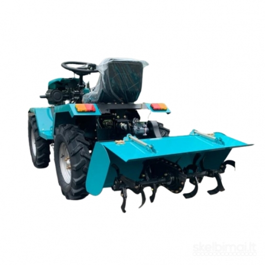 4x4 Mini traktorius GTM 20HP Dyzelinas/Benzinas