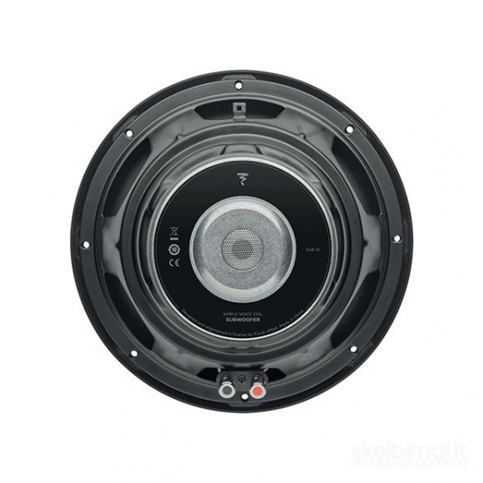 Focal SUB 10 DUAL, automoblinis žemų dažnių garsiakalbis