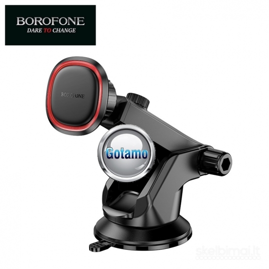 192 Prie stiklo tvirtinamas magnetinis auto laikiklis telefonui Borofone Expand