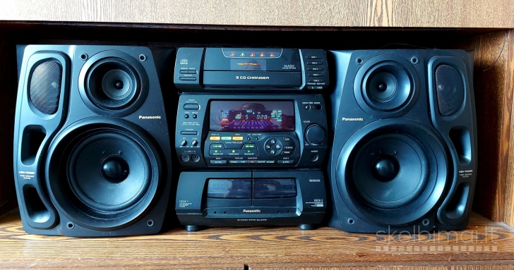 Galingas muzikinis centras Panasonic 