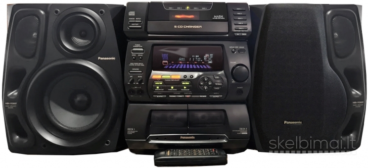 Galingas muzikinis centras Panasonic 