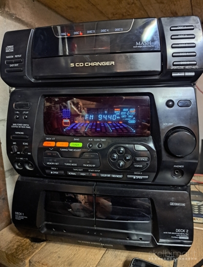 Galingas muzikinis centras Panasonic 