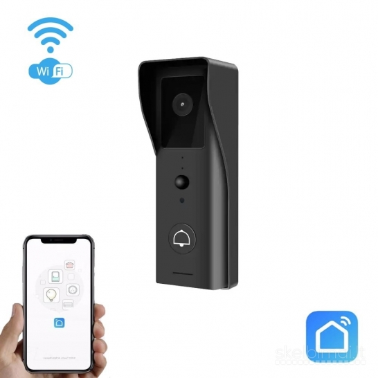 Naujiena! Vaizdo telefonspynė WiFi, valdo spyną!	