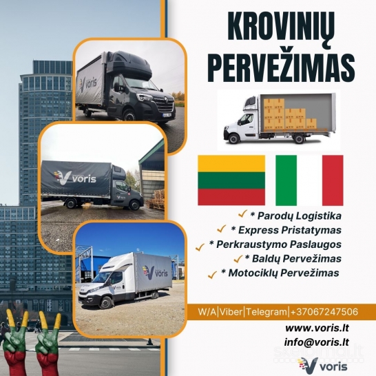 LIETUVA – ITALIJA – LIETUVA 