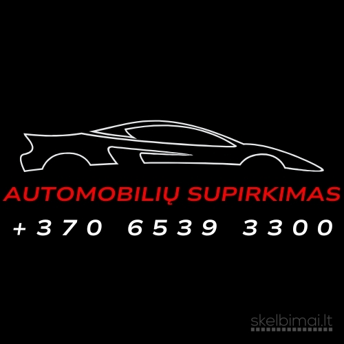 Negaiškite laiko, parduokite automobilį brangiausiai | Automobilių supirkimas