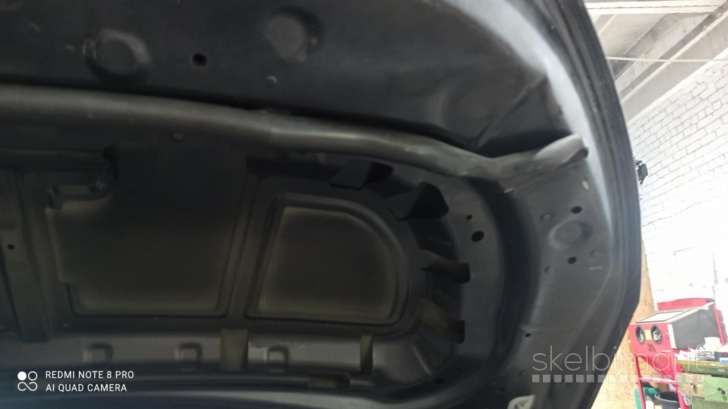Opel mokka X 16-19 originalus baltas kapotas (priekinis dangtis)
