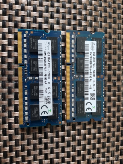 Ram 16gb ddr3 pc3L-12800s 1600mhz