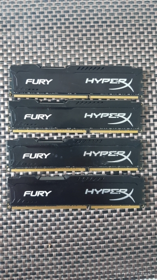 32gb ram ddr3 1866mhz Kingston Hyper X Fury