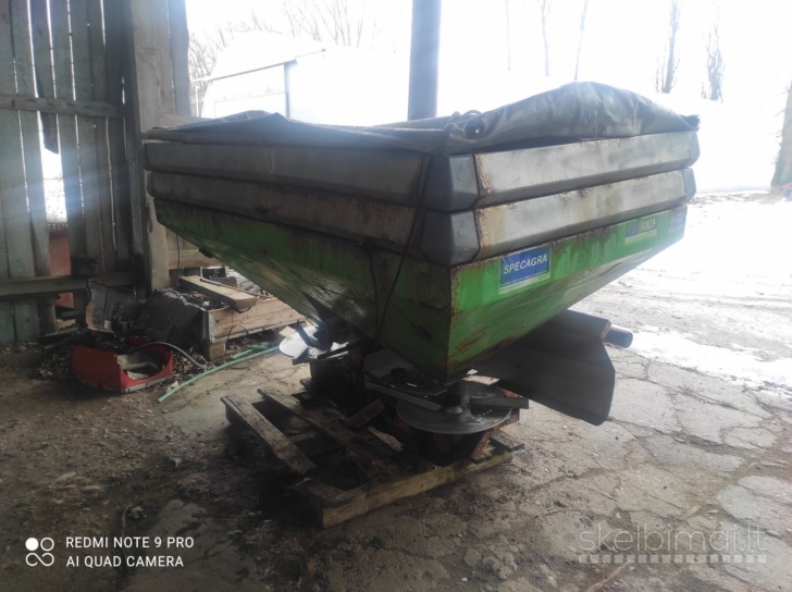 Trašų barstytuvas UNIA MX 1600