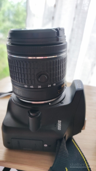 Naudotas Nikon D3500 2325 nuotraukos