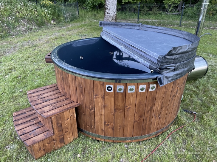 "SPA Kubile" kubilas su integruota / išorine krosnele