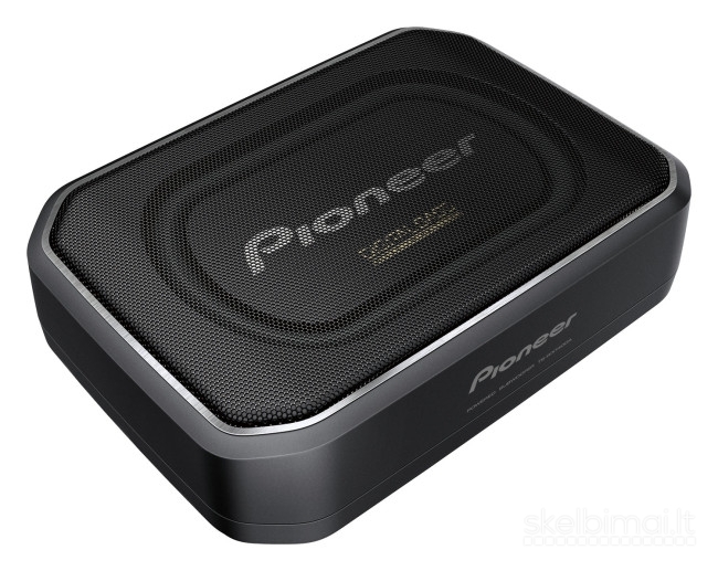 Pioneer TS-WX140DA, aktyvi automobilinė žemų dažnių garso kolonėlė
