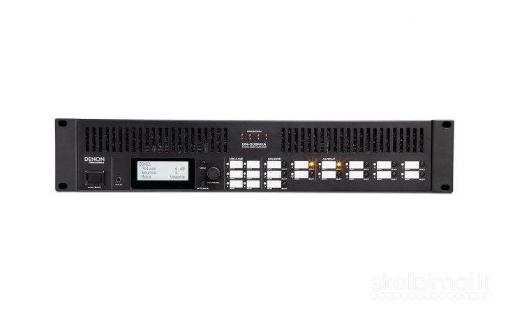 DENON  DN-508MXA 8 zonų mikšerinis pultas su 4 zonų stiprintuvu