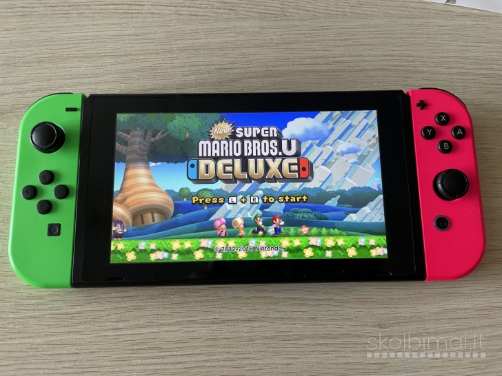 Super Mario Bros. U Delux Switch žaidmas