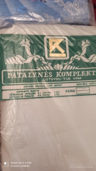 Naujos patalynes komplektai