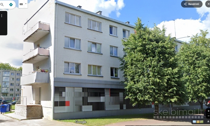 12kvm butas bendrabutis Panevėžyje