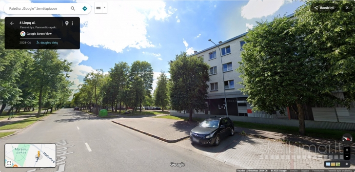 12kvm butas bendrabutis Panevėžyje