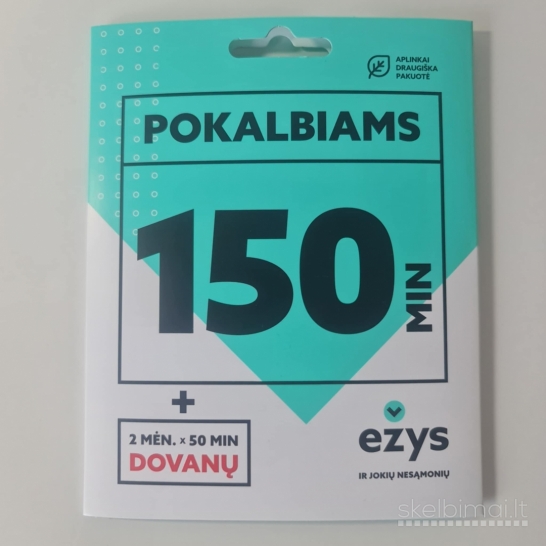 Gražūs lengvai įsimenami neaktyvuoti telefono numeriai Iki 08-1d Akcija 27€