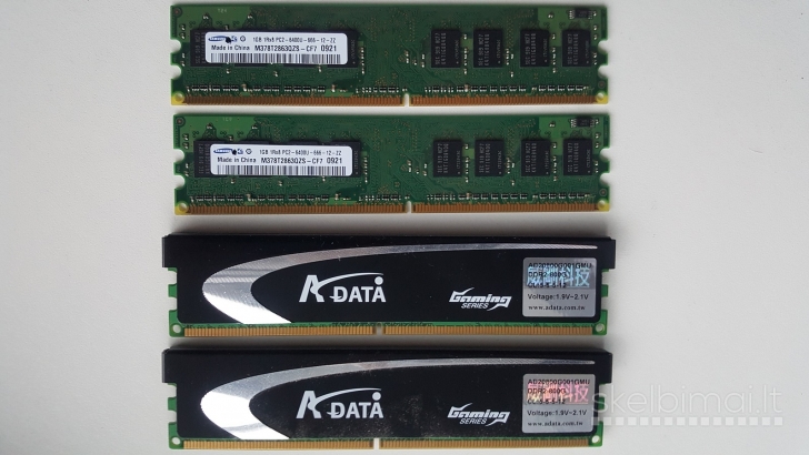 RAM : DDR1; DDR2; DDR3.....ir SO SD RAM DIMM...HDD--SATA ir CPU