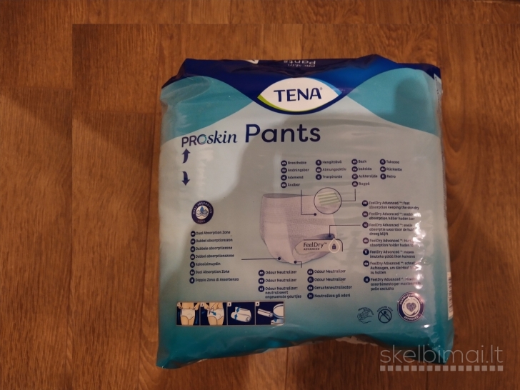 Sauskelnės - kelnaitės TENA Pants Super XL (7 laš.)