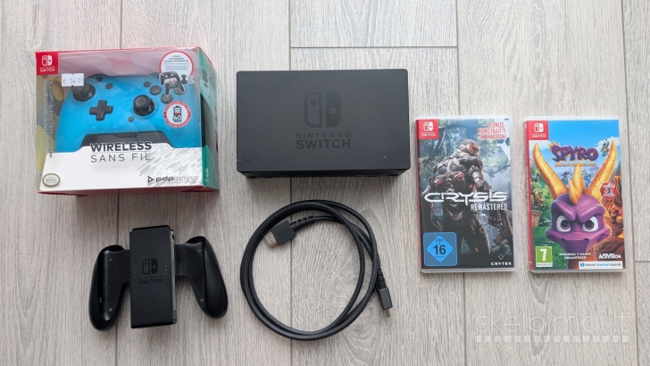 Nintendo Switch likučiai (V1, V2, Lite, Oled)