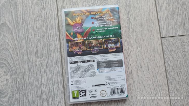 Nintendo Switch likučiai (V1, V2, Lite, Oled)