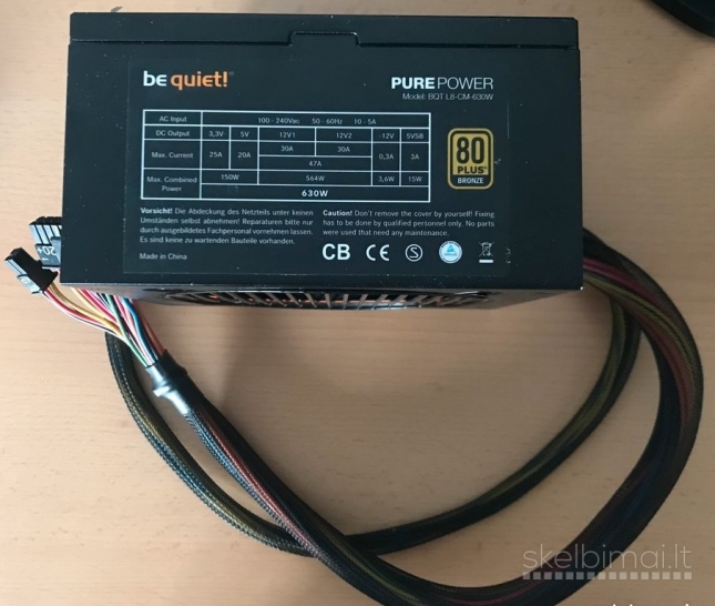 ATX Maitinimo bl. mažu apkrovimu 700 iki250w ir kitos dalis