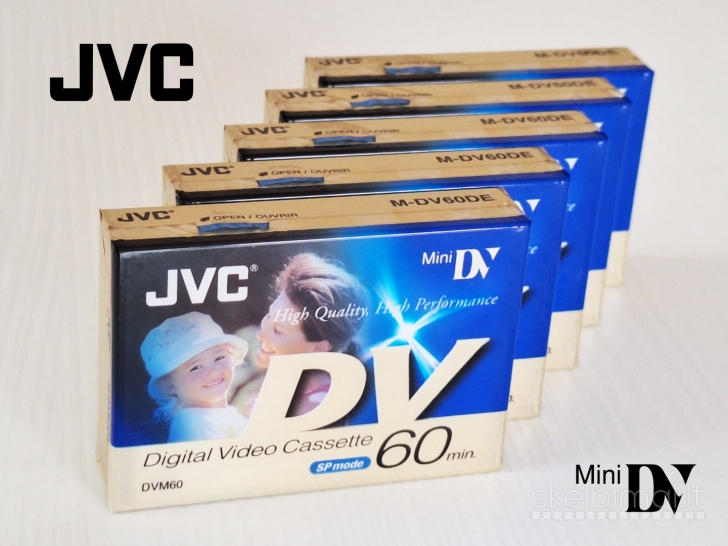 JVC mini Dv kasetės_naujos neišpakuotos