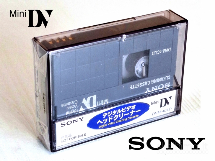 Mini Dv kameros galvutės valymo kasetė Sony nauja