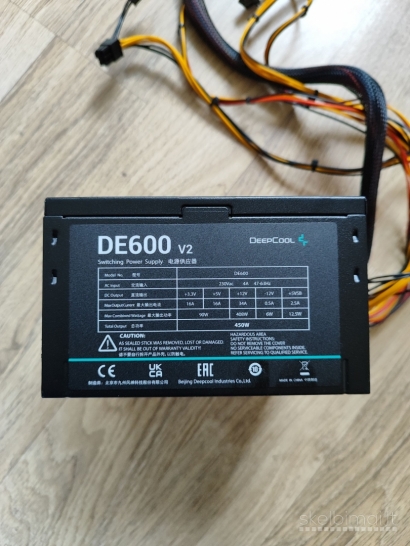 ATX Maitinimo blokai ir kitos dalis