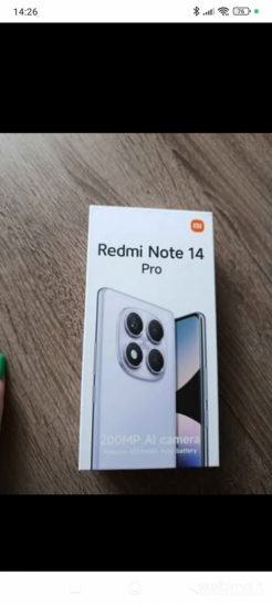 Redmi Note 14pro 250€