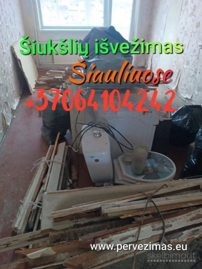 Krovinių pervežimas Šiauliuose