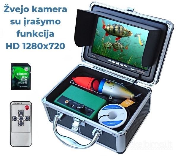 Kamera zuklei, žvejo kamera