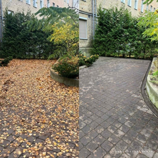 vejos pjovimas, gerbūvio darbai