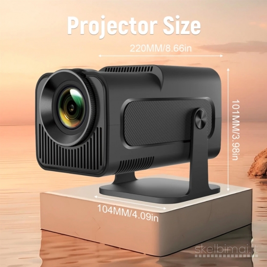 4K TV-PROJEKTORIUS+VIRŠ 2000 GOOGLE TV KANALŲ NEMOKAMAI!
