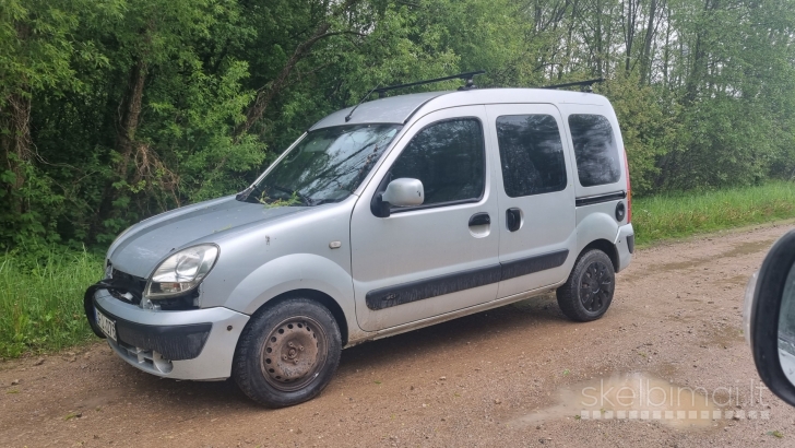 Renault Kangoo, 1.5 l Vienatūris (pilkas)