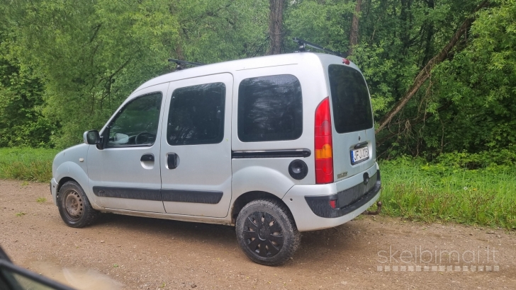 Renault Kangoo, 1.5 l Vienatūris (pilkas)